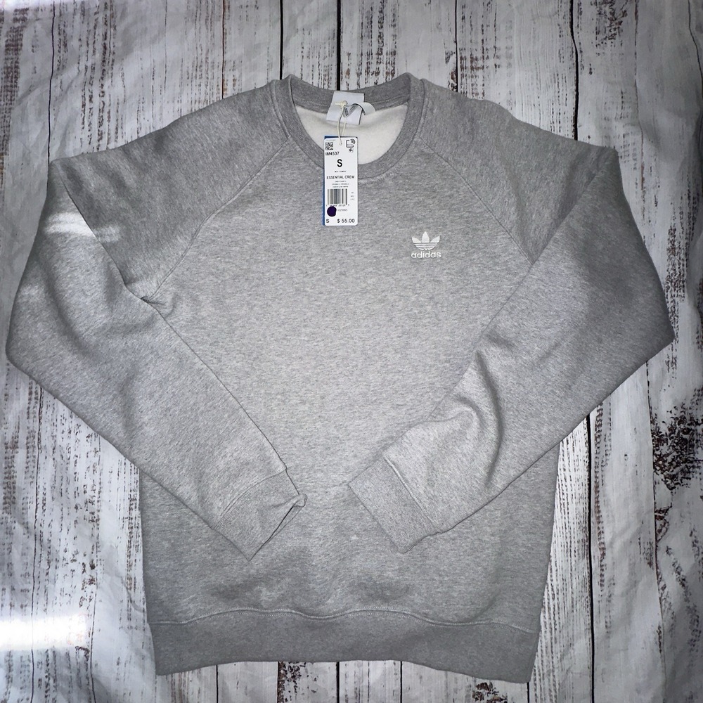 Adidas Originals Trefoil Crewneck Fleece Sweatshirt IM4537 Size Small